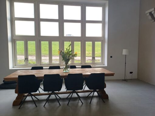 Kloostertafel teak - Afbeelding 3