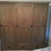 teak garderobekast