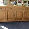 Teak dressoir 200cm