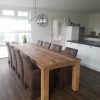 teak eettafel