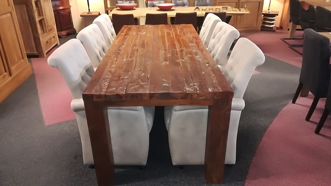 Robuuste koloniale eettafel - Afbeelding 2