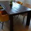 Rustieke koloniale eettafel