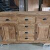 Grof houten dressoir 150cm