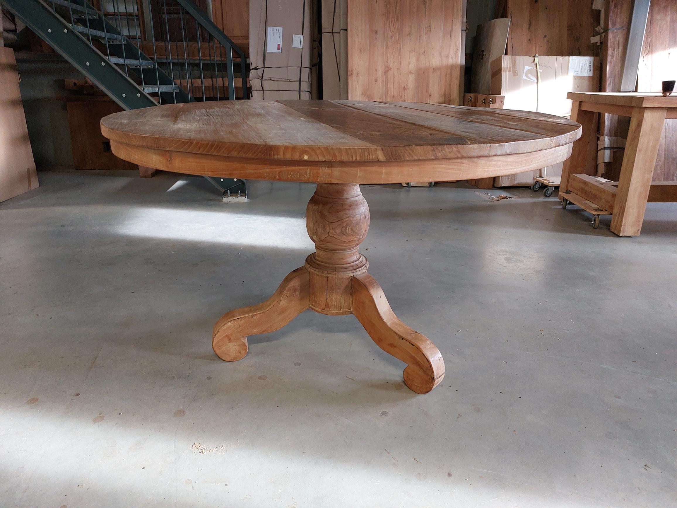Ronde tafel 130cm dingklik