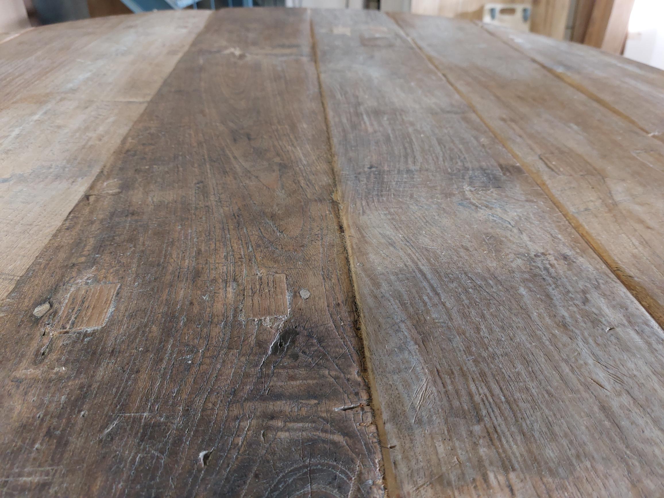 Ronde tafel 130cm dingklik - Afbeelding 4