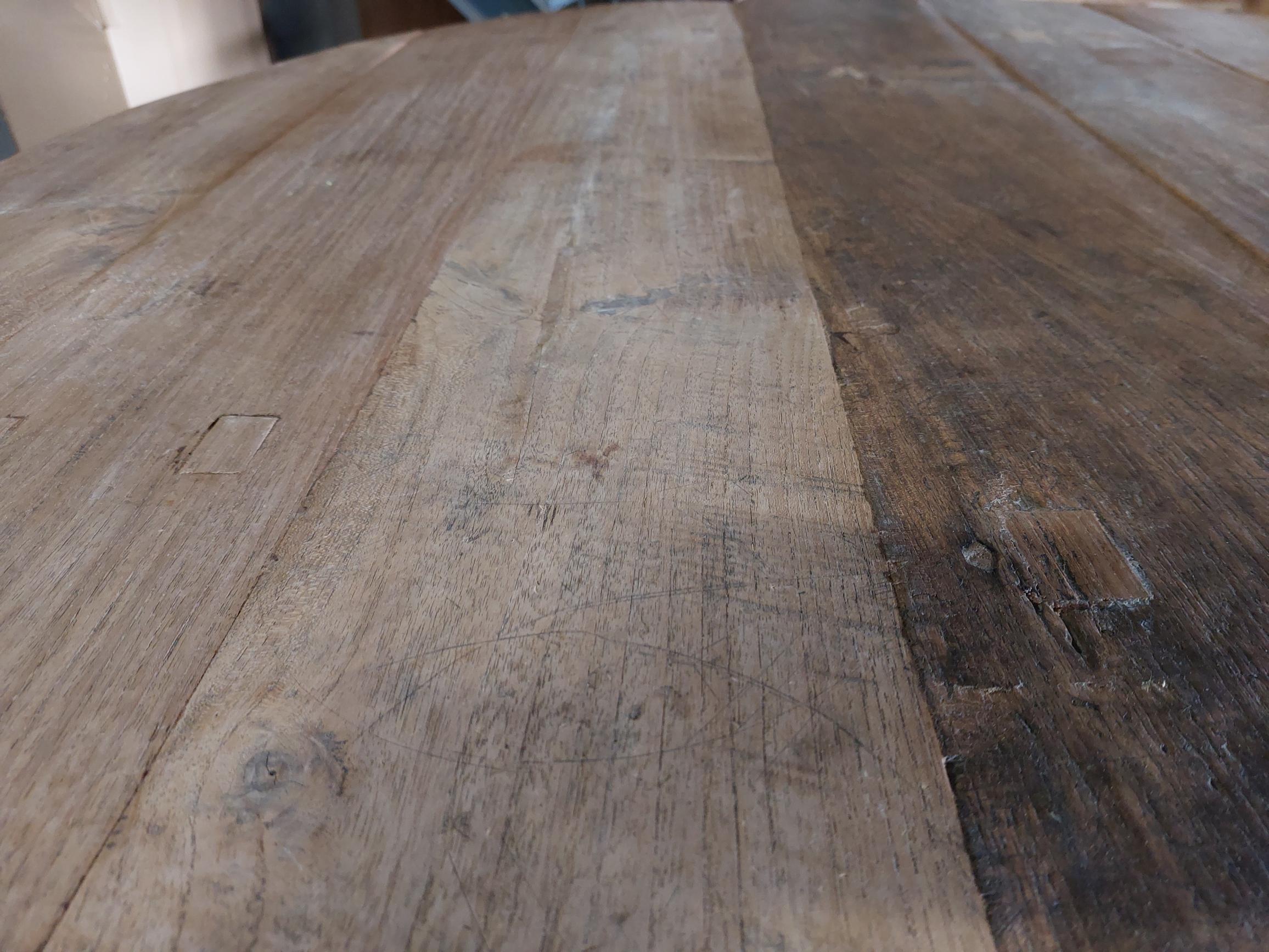 Ronde tafel 130cm dingklik - Afbeelding 5