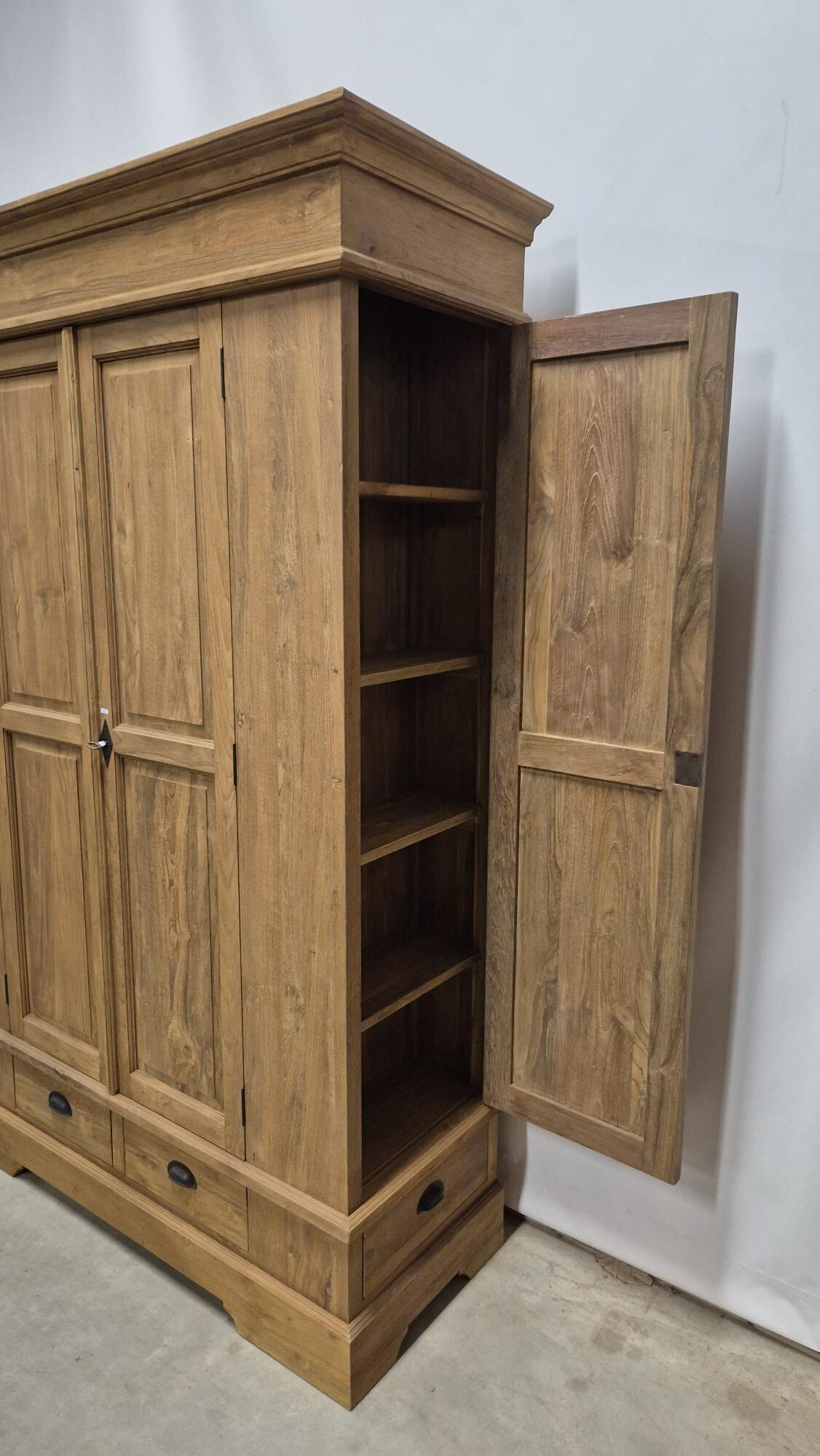Teak jagerskast - Afbeelding 5