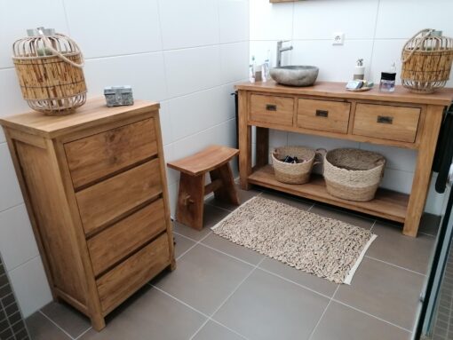 teak badkamer meubelen