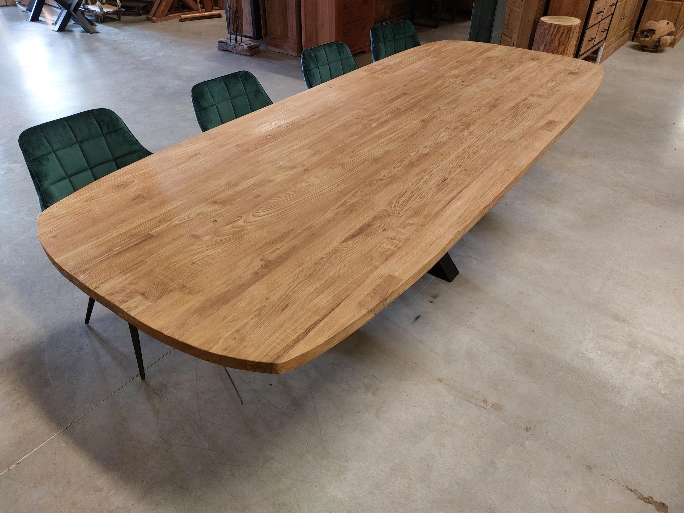 Deens ovale tafel 3m