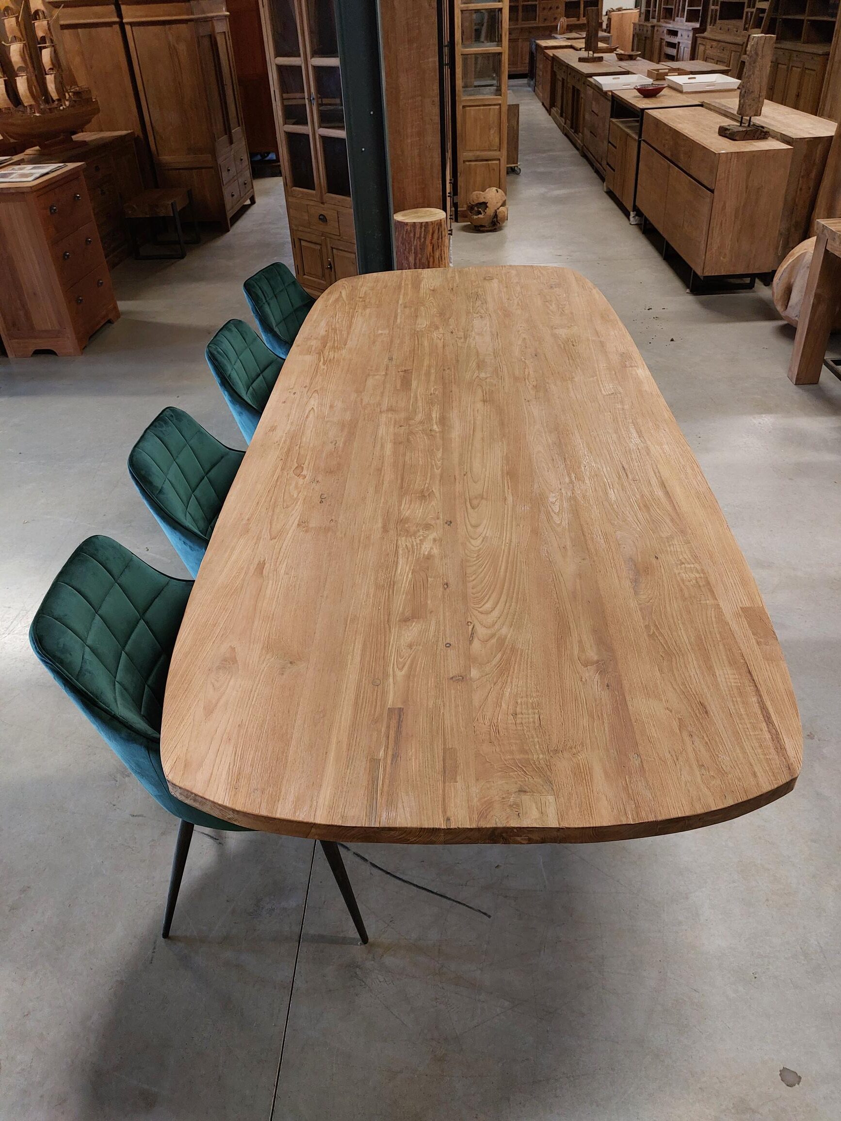 Deens ovale tafel 3m - Afbeelding 2