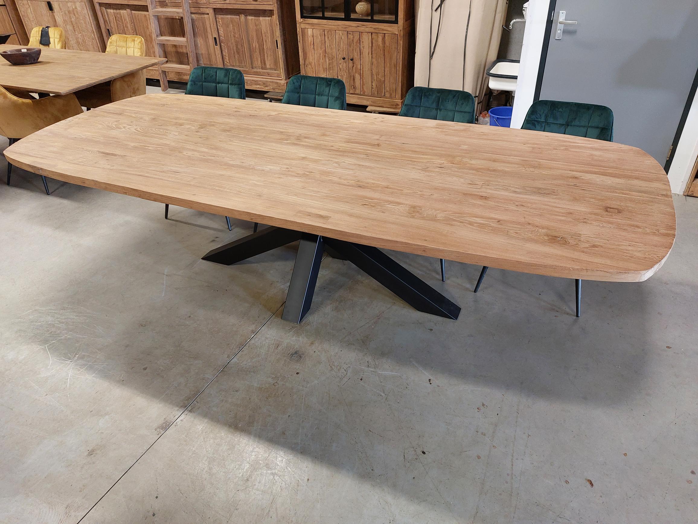 Deens ovale tafel 3m - Afbeelding 3