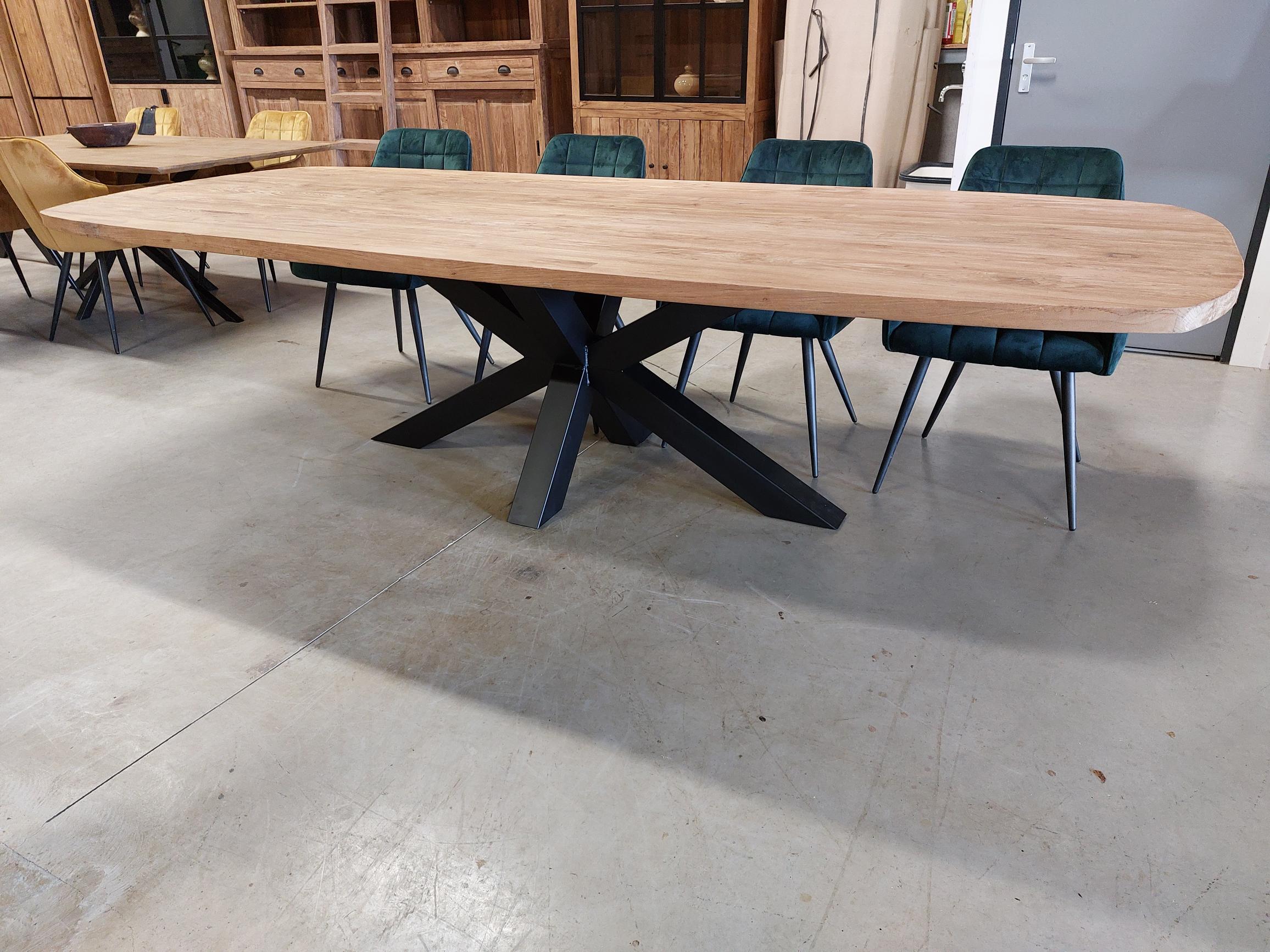 Deens ovale tafel 3m - Afbeelding 4
