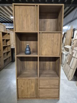 Alternative view of teakhouten kast 100x40x210