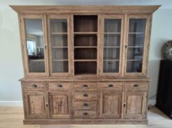 Alternative view of Massief teakhouten buffetkast van oud gerecycled teak – 240 cm