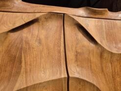 Massief Teakhouten Design Dressoir met 4 Deuren - 200 cm - Afbeelding 7
