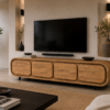 teakhouten tv meubel 200 cm