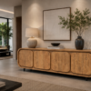 organisch teakhouten dressoir