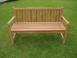 Teak tuinbank - Afbeelding 2