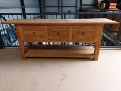 Teak sidetable 200cm