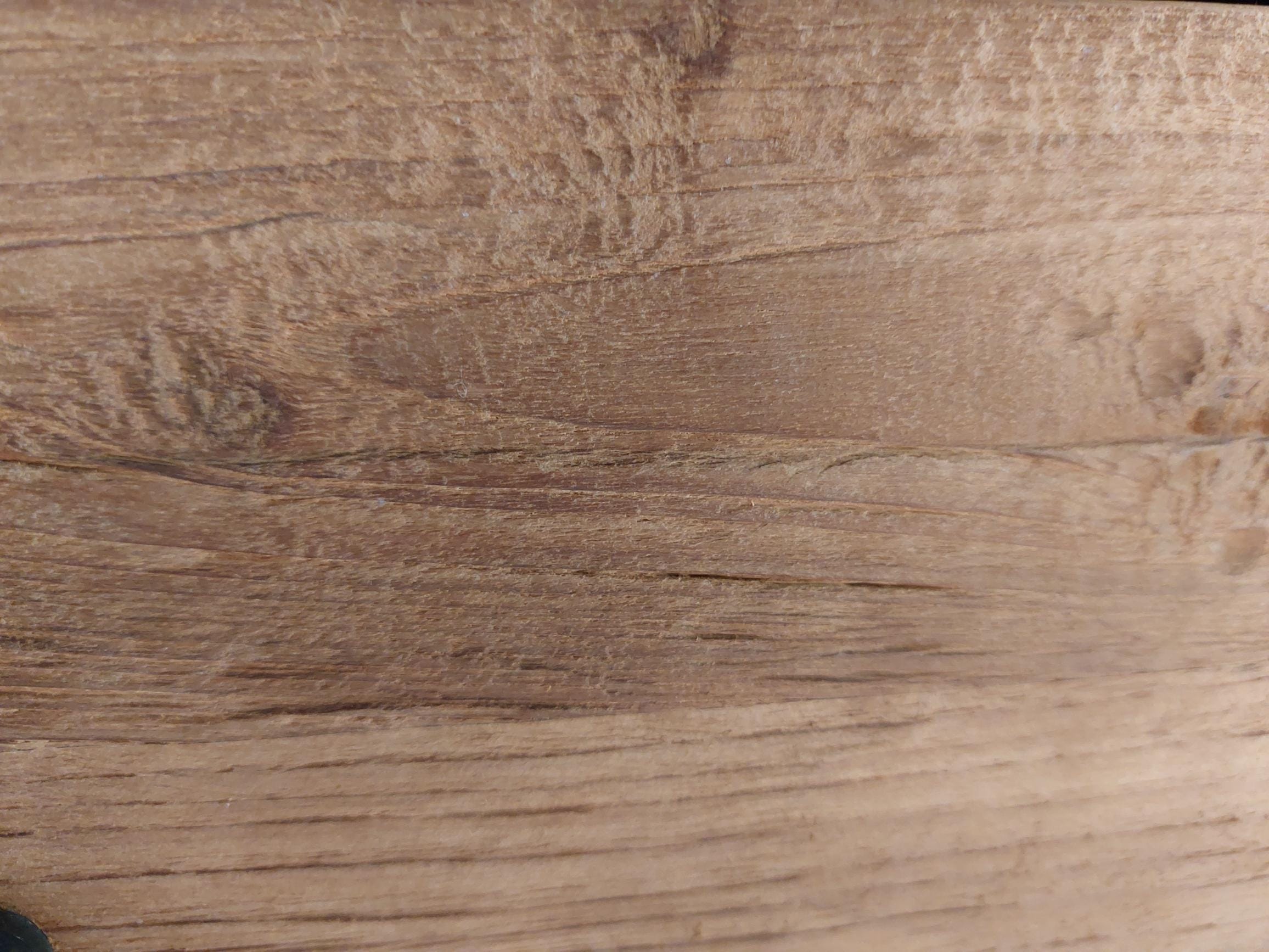 Industrieel Teak Dressoir 4 Meter - Oud Hout & Zwart Staal - Afbeelding 3
