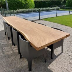 Boomstam tuintafel - Afbeelding 5