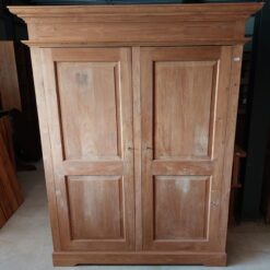 Teak garderobekast in delen
