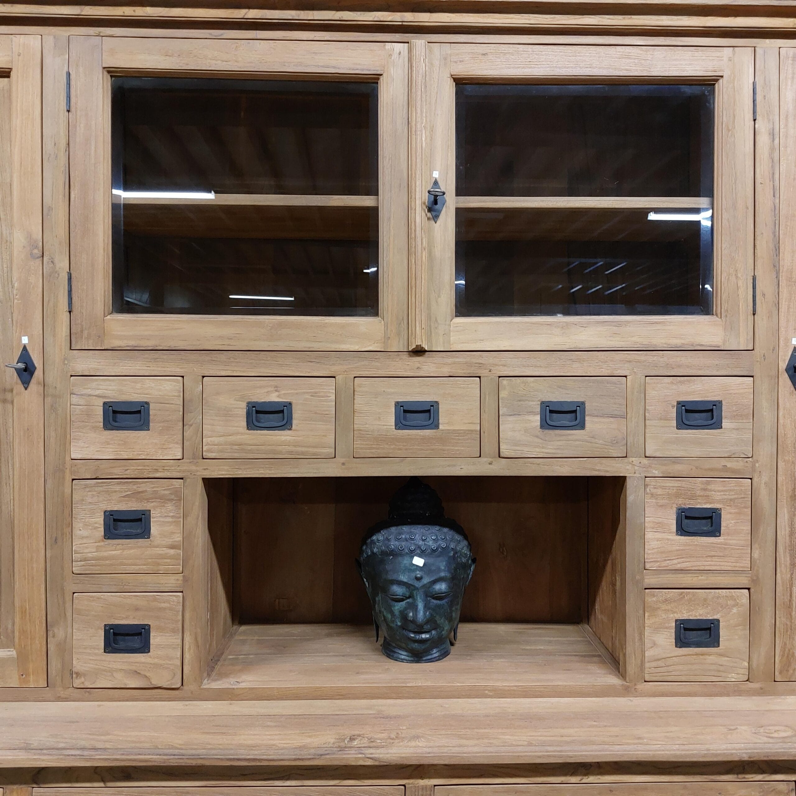 Teak buffetkast 240cm - Afbeelding 4
