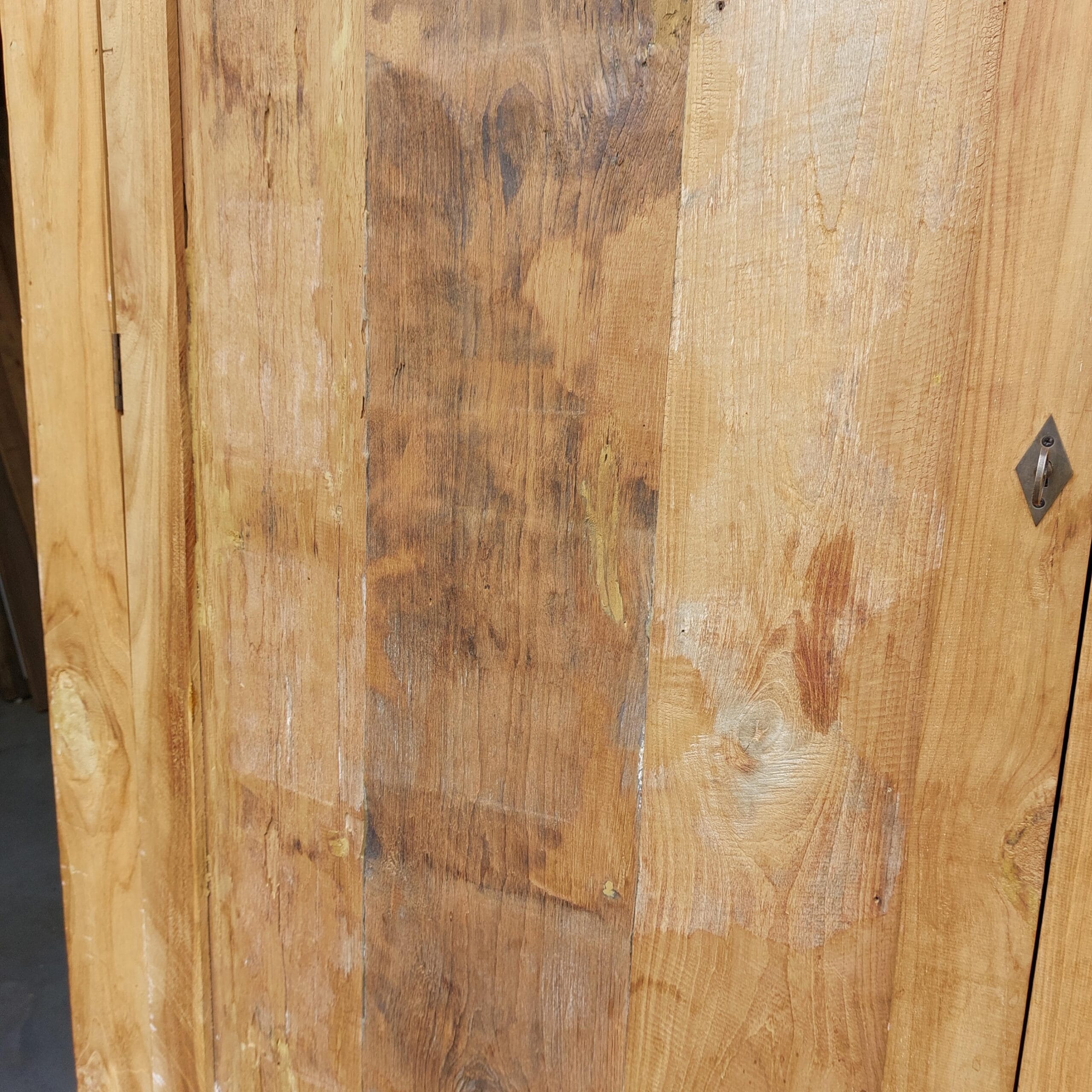 Dichte Teak Kast XXL Oud Hout - 180 x 60 x 220 cm Maatwerk - Afbeelding 3