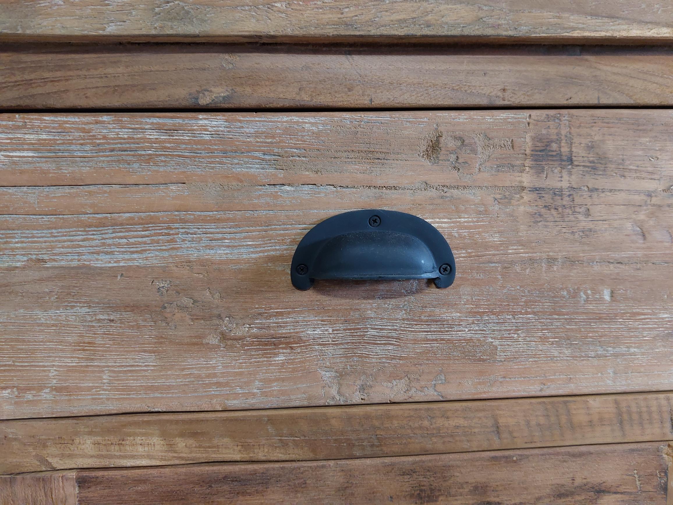Grof Teakhouten Dressoir Oud Gerecycled Teak - 150 cm - Afbeelding 3