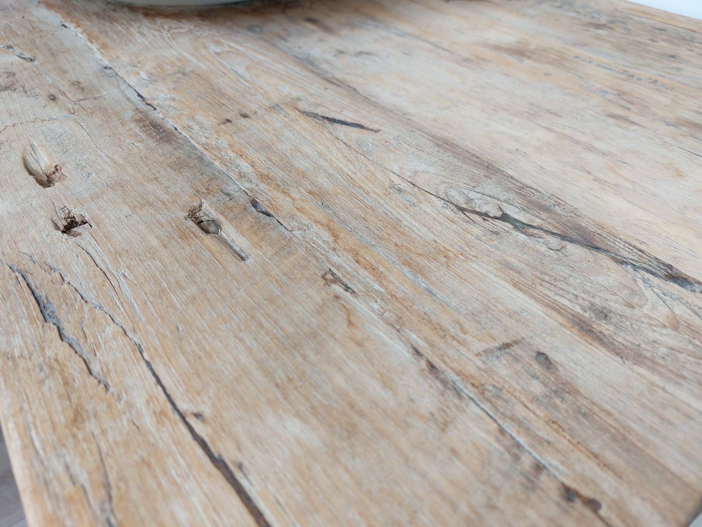 Teakhouten Badkamermeubel Oud Teak - 180 x 50 x 85 cm - Afbeelding 4