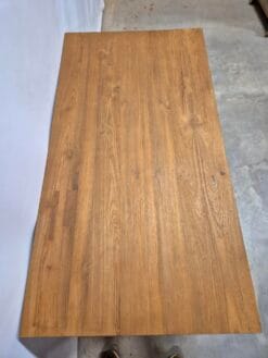 Blank Teak Bureau Massief Hout - 130 x 70 x 78 cm - Afbeelding 4
