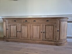 Teak Dressoir rond