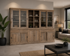 Teakhouten buffetkast 300 cm