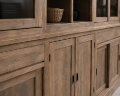 Teakhouten buffetkast 300 cm - Afbeelding 2