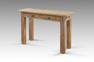Teak Sidetable zonder onderplank