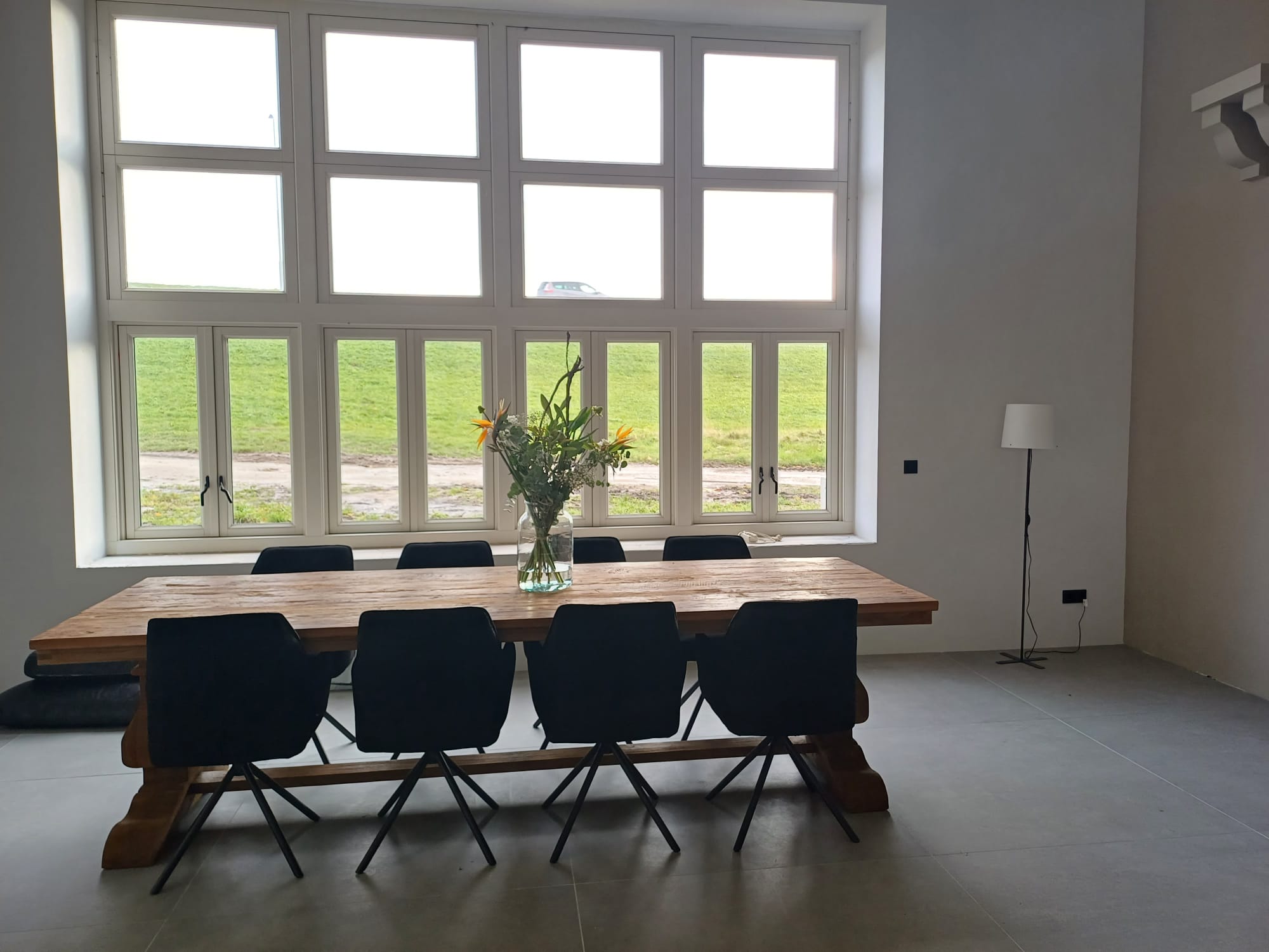 Teakhouten Kloostertafel 300 cm - Oud Hout Eettafel - Afbeelding 3