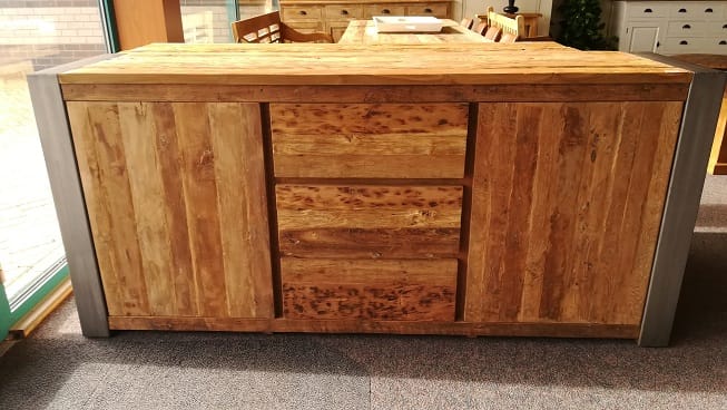 Industrieel dressoir 200cm - Afbeelding 2