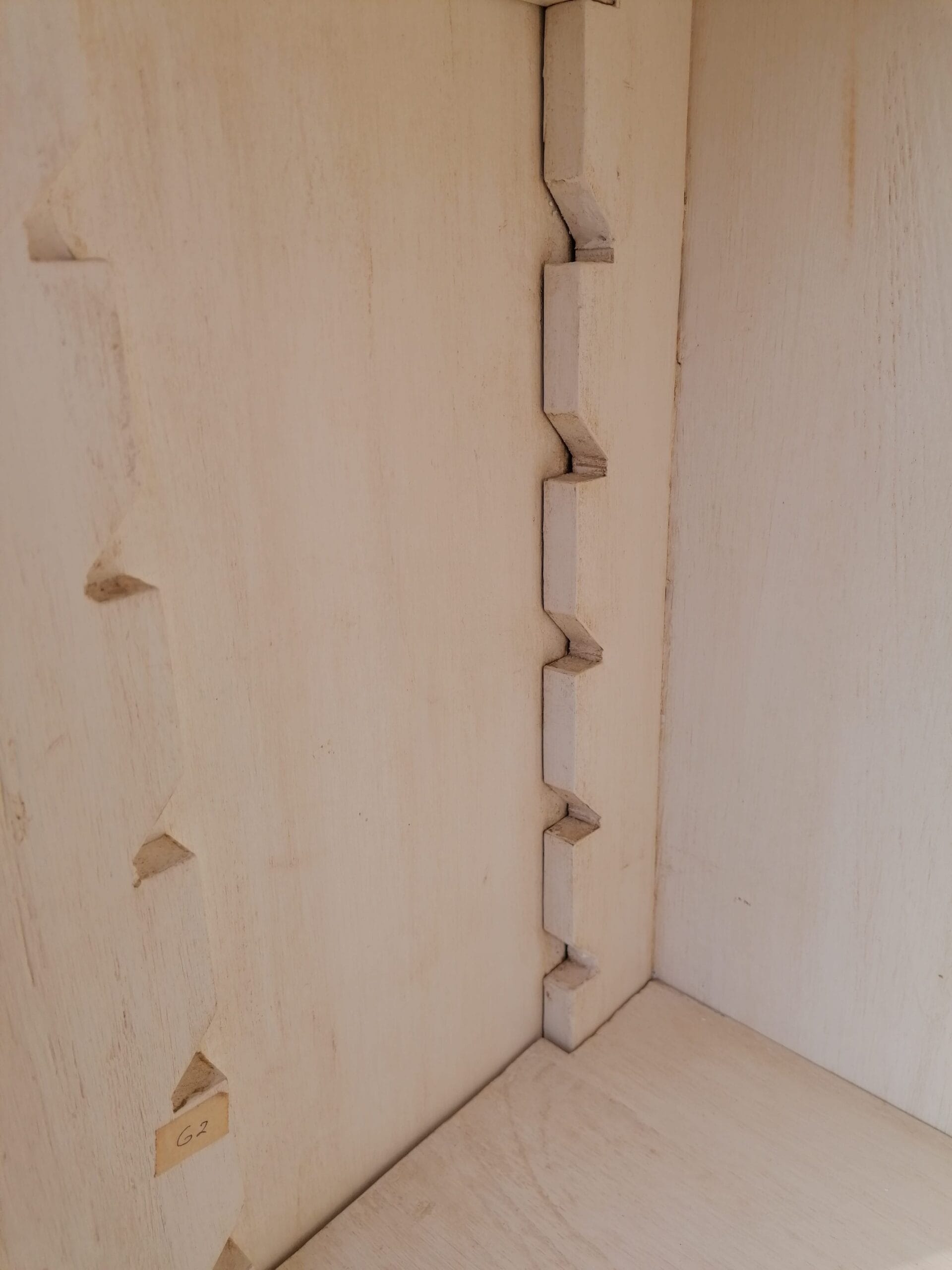 Witte Boekenkast Verstelbaar - 45 x 40 x 190 cm - Afbeelding 4