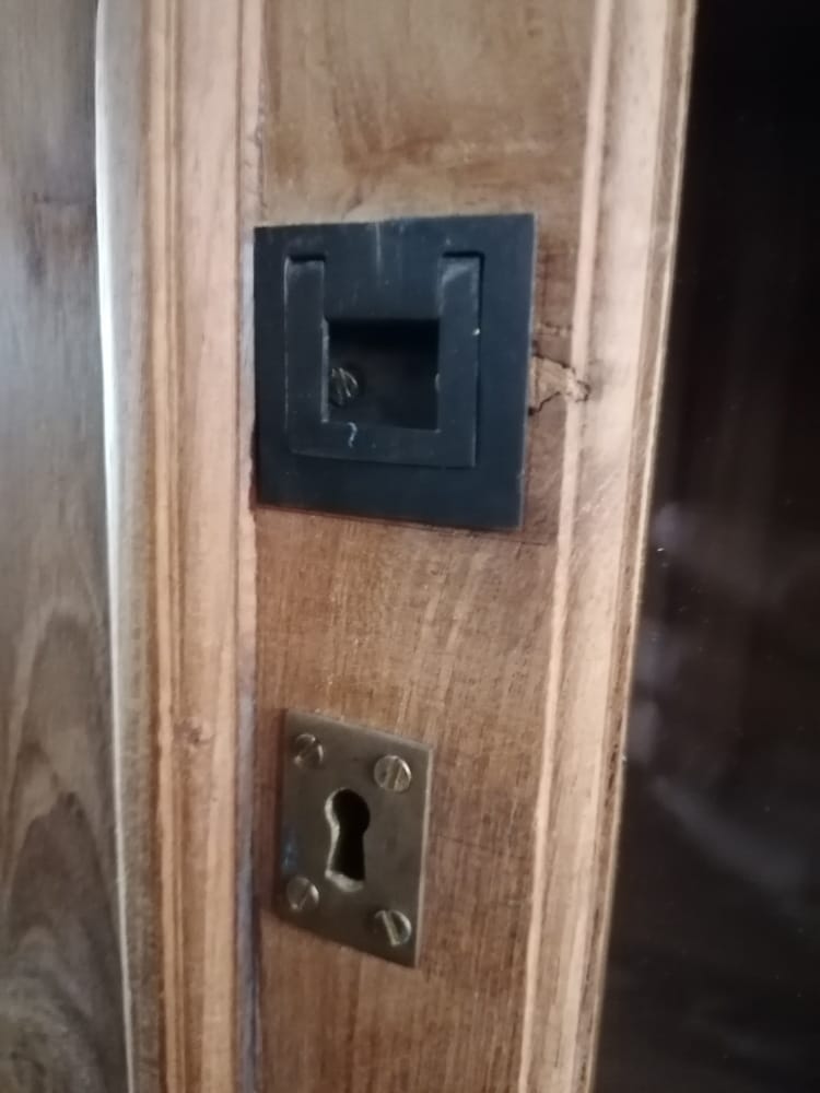Grote Teakhouten Buffetkast Wandkast - 400 x 220 cm - Afbeelding 4