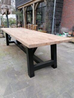 Industriele tuintafel 3m - Afbeelding 4