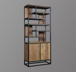 Industriele boekenkast 90cm