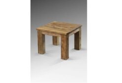 Rustieke Teak Bijzettafel