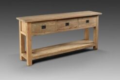 Teak Sidetable met grote laden