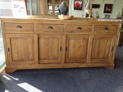 Teak dressoir 200cm
