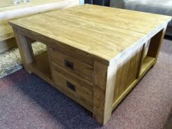 Teak salontafel 80x80cm