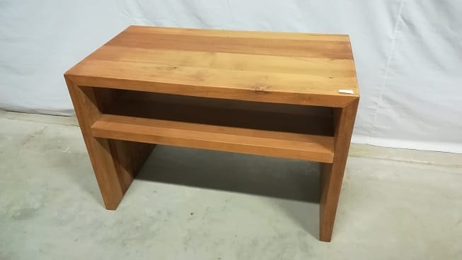 Teak TV Meubel 90 cm - Compact Massief Houten Televisiekast