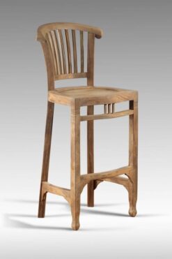 Teak barkruk