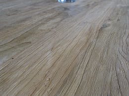 Salontafel Industrieel 90x90 cm - Geborsteld Teak Laden - Afbeelding 2