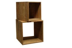 Teak kubussen