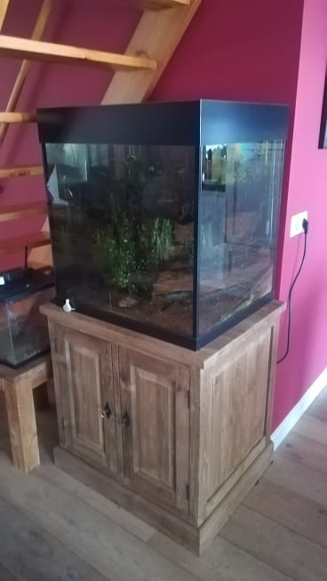Teakhouten Aquariumkast op Maat - Massief & Sterk